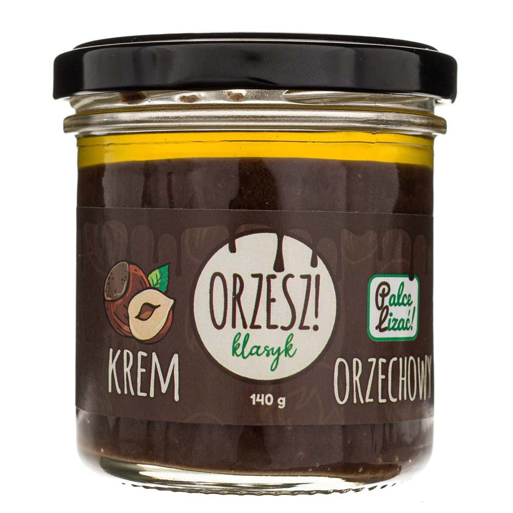 Palce lizać Krem orzechowy ORZESZ! klasyczny 140 ml