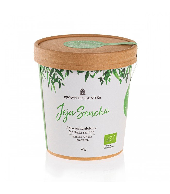 Brown House & Tea Brown House & Tea Jeju Sencha Herbata sypana 60g BHTKS060
