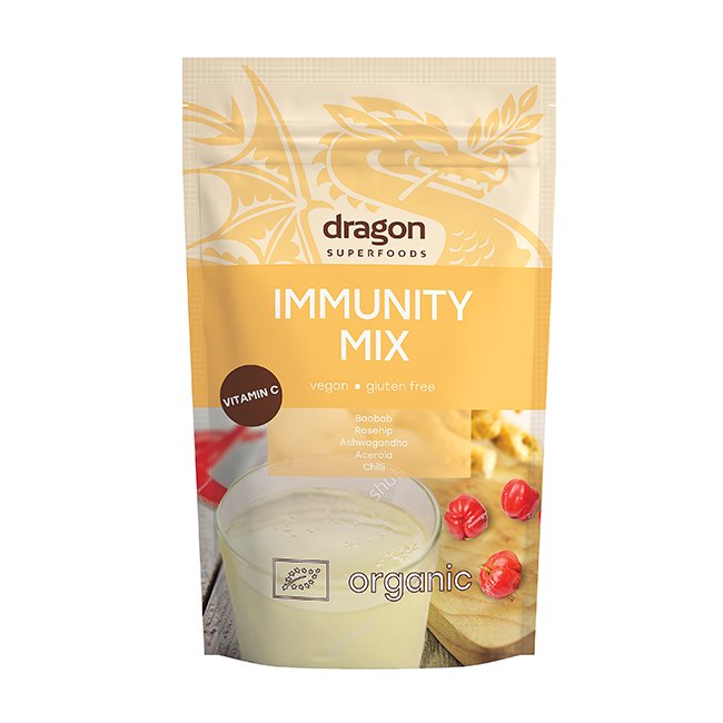 Dragon Superfoods, mieszanka odpornościowa BIO, 150 g