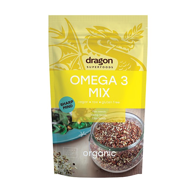 Dragon Superfoods, Omega 3 Mix BIO, 200 g