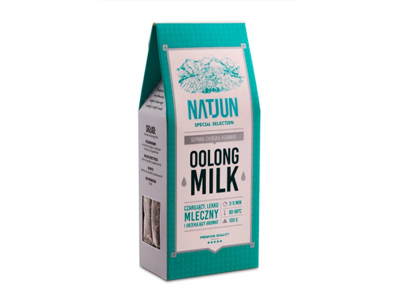 Intenson Europe Sp. Z O.O Herbata Oolong Milk 100g Natjun