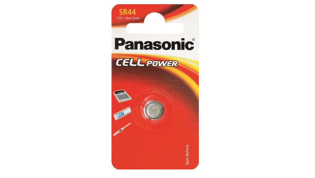 Panasonic ogniwo guzikowe tlenek srebra SR44 2B/6205/99