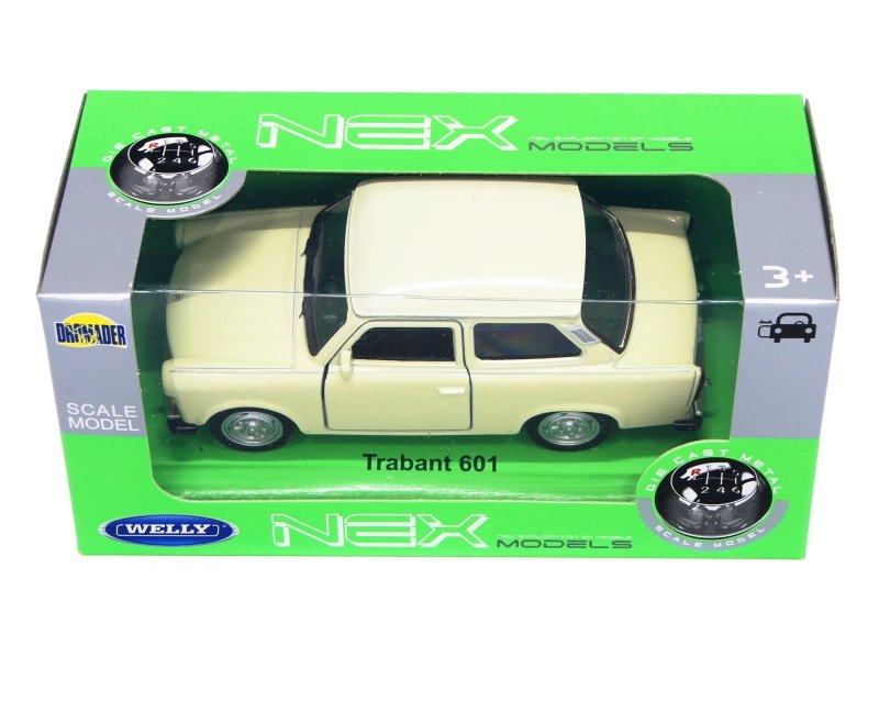 WELLY 1:39 Trabant 601 -kremowy