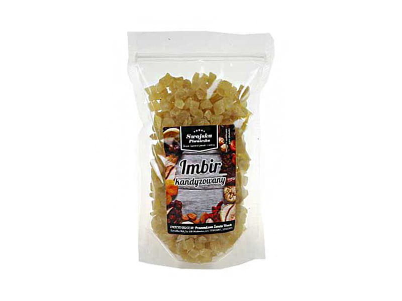 IMBIR KANDYZOWANY Kostka 250g Swojsa Piwniczka
