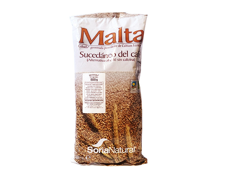 Kawa Jęczmienna Malta mielona Ekologiczna 0,5kg Soria Natural