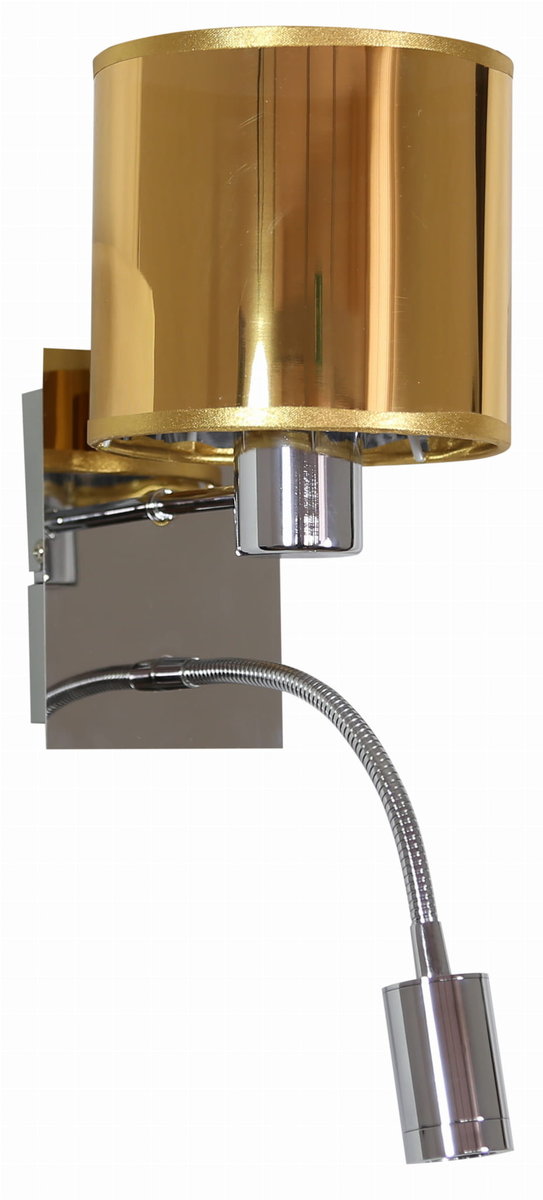 Candellux Kinkiet SYLWANA Chrom/złoty by 21-29287