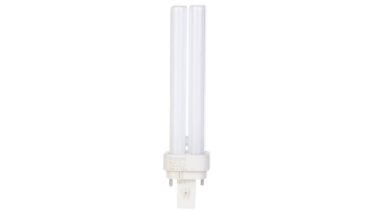 Philips MASTER PL-C 18 W/830 2pin  g24d2 lampa energooszczędna ciepła biel 0220-018830p#1#xqz