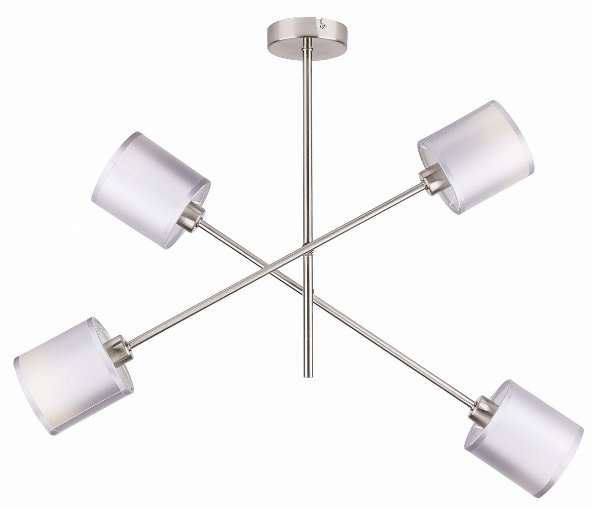 Candellux SAX LAMPA WISZĄCA SZTYCA 4X40W E14 SATYNA