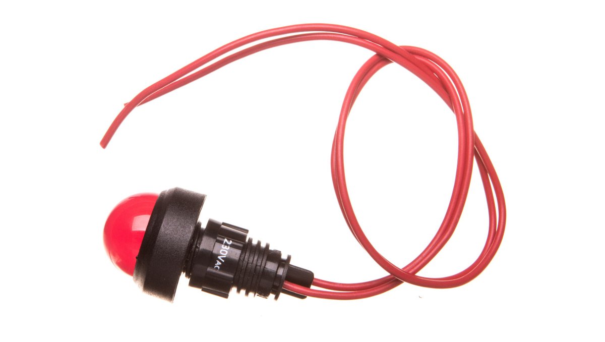 ETI Lampka Sygnalizator LED d=20mm czerwona 230 V AC 004770817