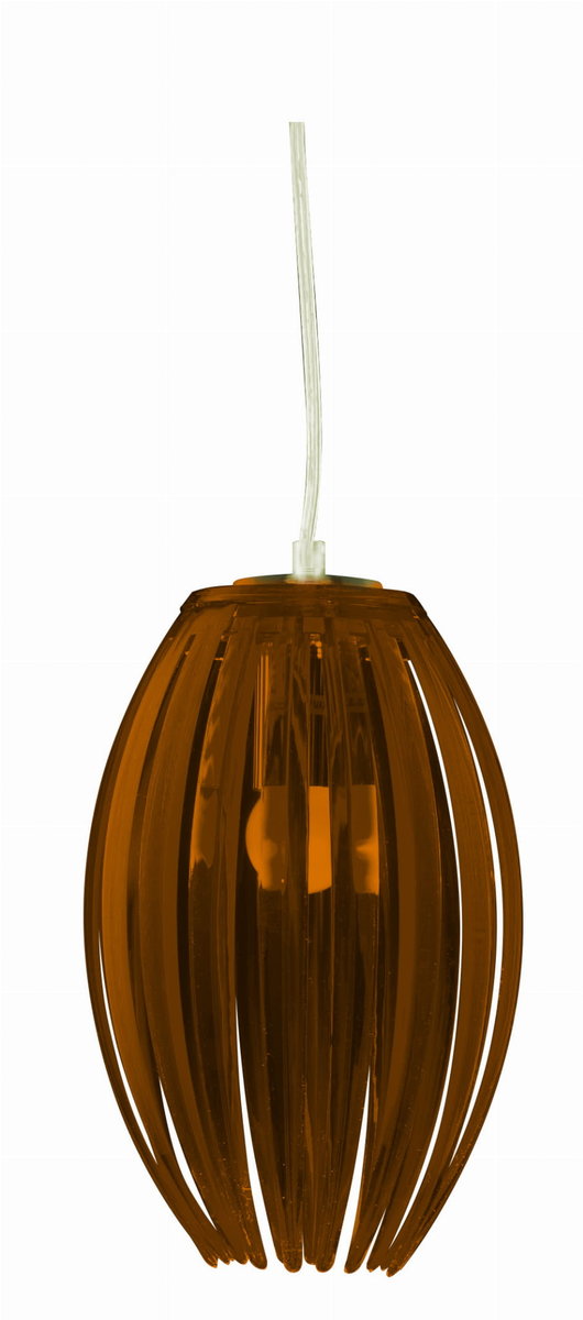 Candellux ABUKO LAMPA WISZĄCA 1X60W E27 BRĄZOWY MAŁY