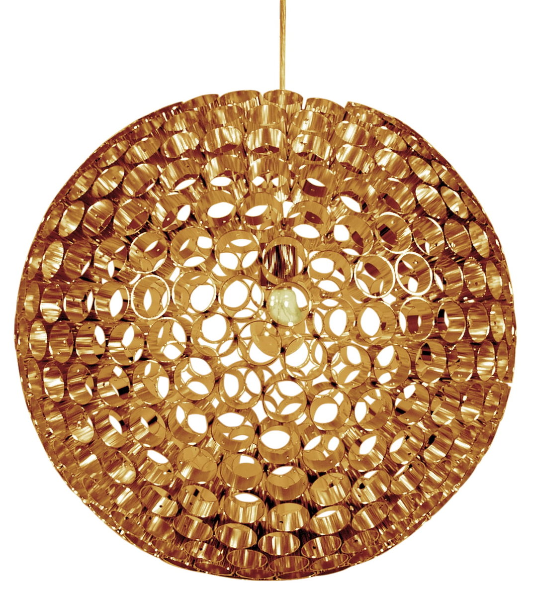 Candellux LAMPA wisząca ABROS kula 31-09074 Złoto