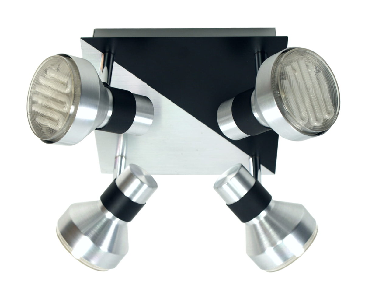 Candellux SORTHA Plafon 4X9W GX53 ENERGO SATYNA 98-08308