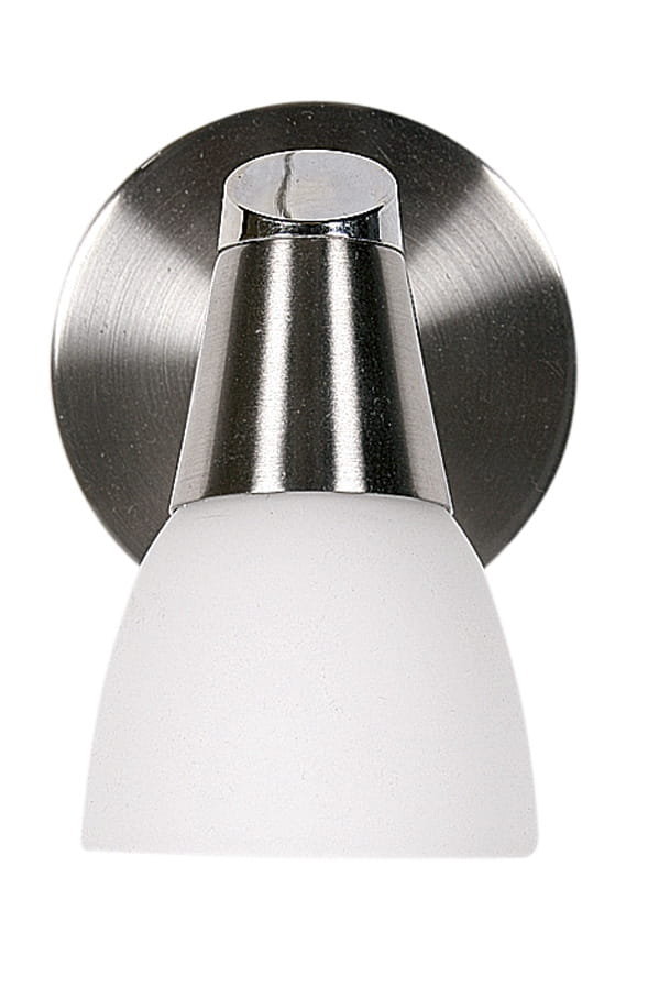 Candellux SELIA LAMPA KINKIET 1X40W G9 NIKIEL MAT/CHROM BIAŁY (BŻ) 91-69979