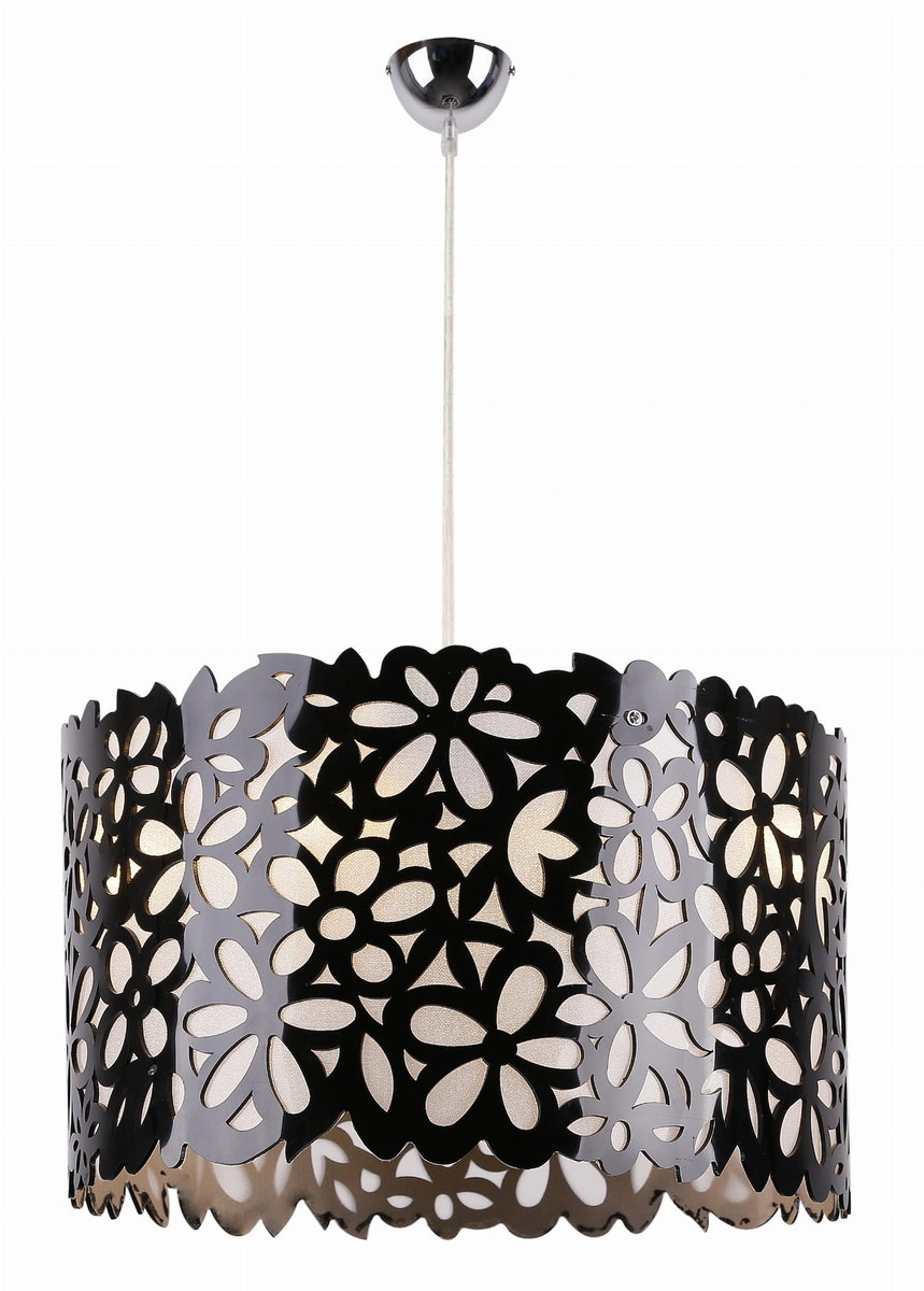 Candellux SIMONA 2 LAMPA WISZĄCA 40X120 3X40W E14 CZARNY