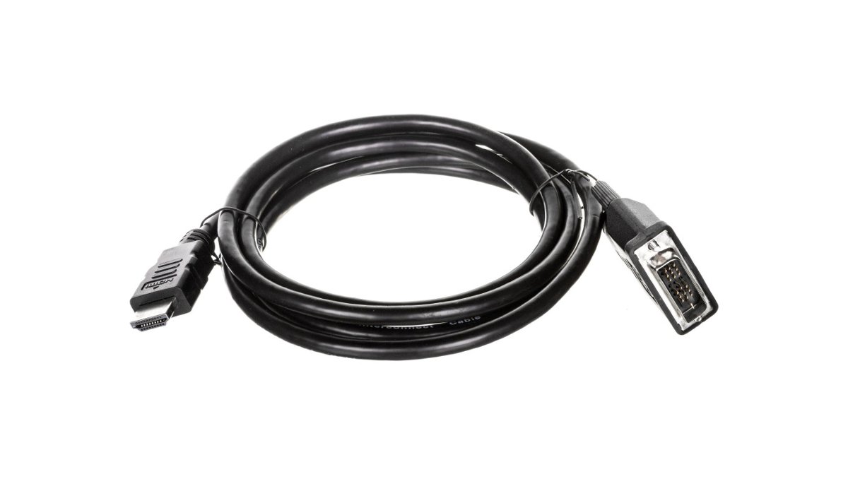 NoName Kabel HDMI DVI 2m Czarny 50580