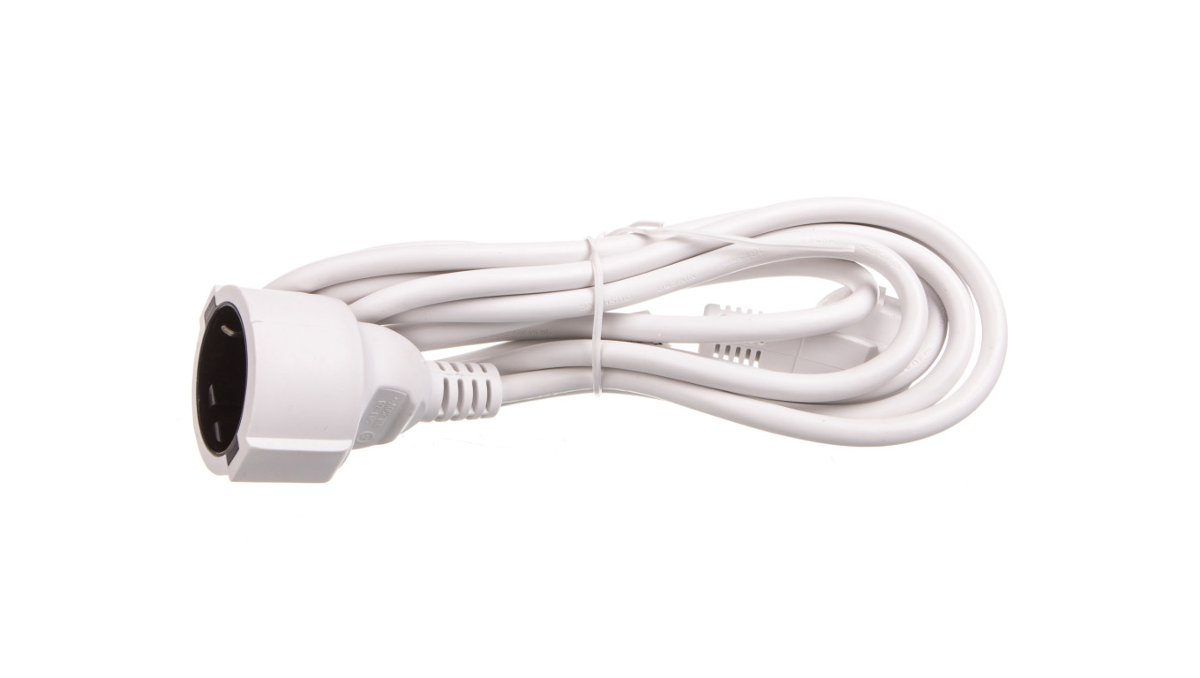 Pro Pro Power cable C13 Ext. - White - 3m 4040849930874