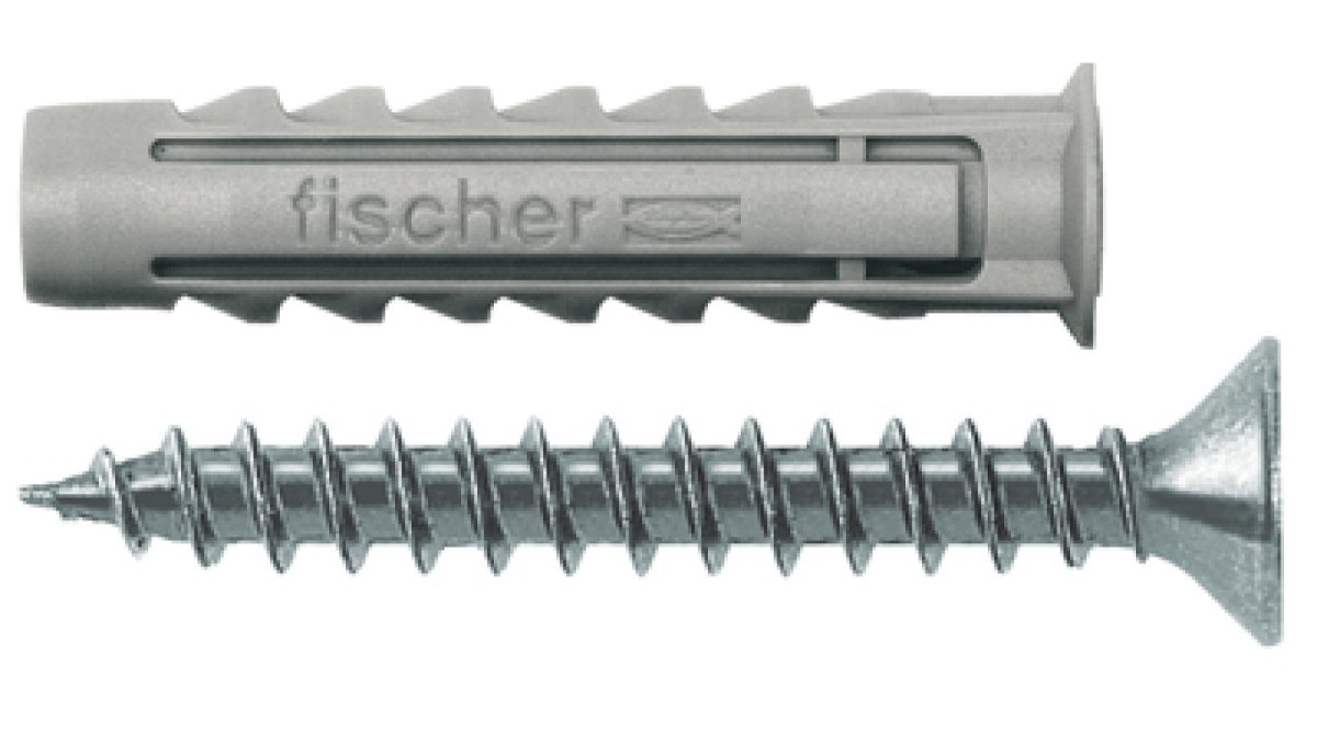 Fischer Kołki rozporowe SX 8 x 40 mm z wkrętem 50 szt. 70022