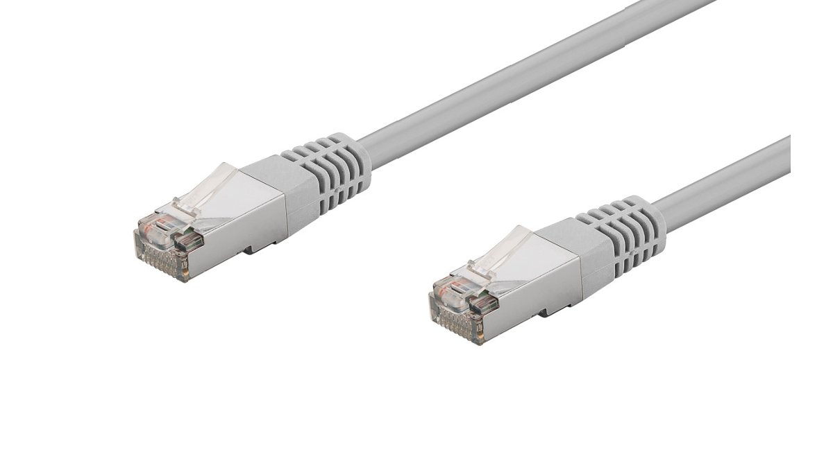 Goobay kabel krosowy CAT 5e, F/UTP, szary bez rastna sensch 73079