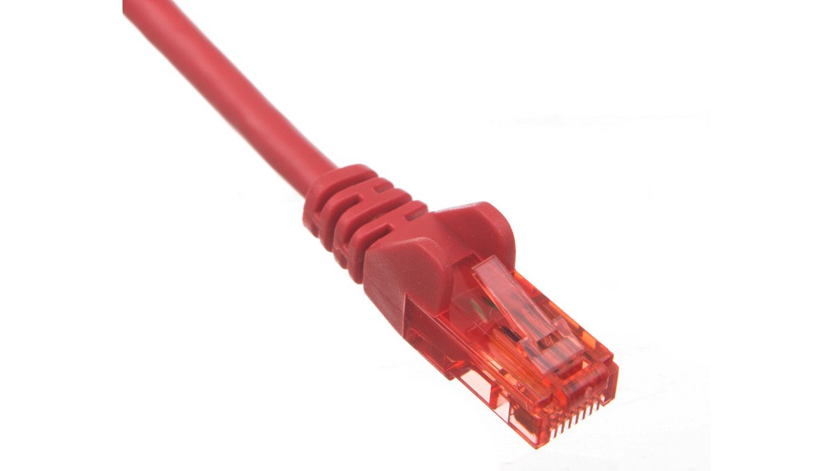 Pro LAN UTP CAT 6 - Red - 0.25m 4040849952548