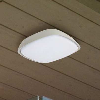 Rabalux Zewnętrzna LAMPA sufitowa AUSTIN 8796 kwadratowa OPRAWA LED 20W outdoor IP65 szara 8796