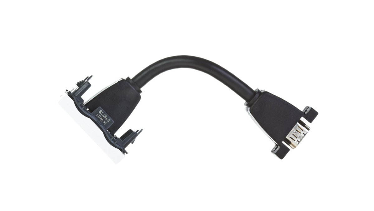 Legrand 078778 MOSAIC Gniazdo HDMI TYPU A Z PRZEWODEM BIAŁY
