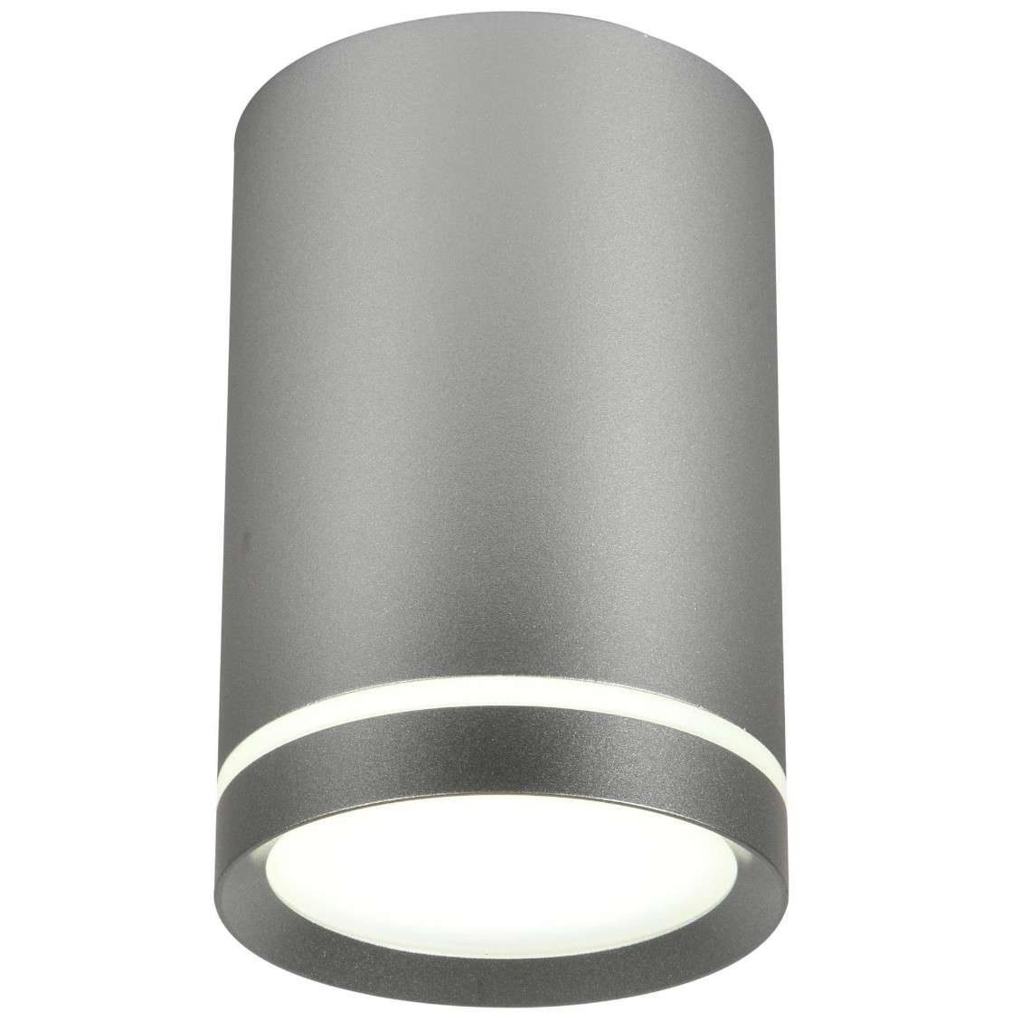 Candellux Lampa sufitowa srebrna 6,8x10cm Tuba 2277158 2277158