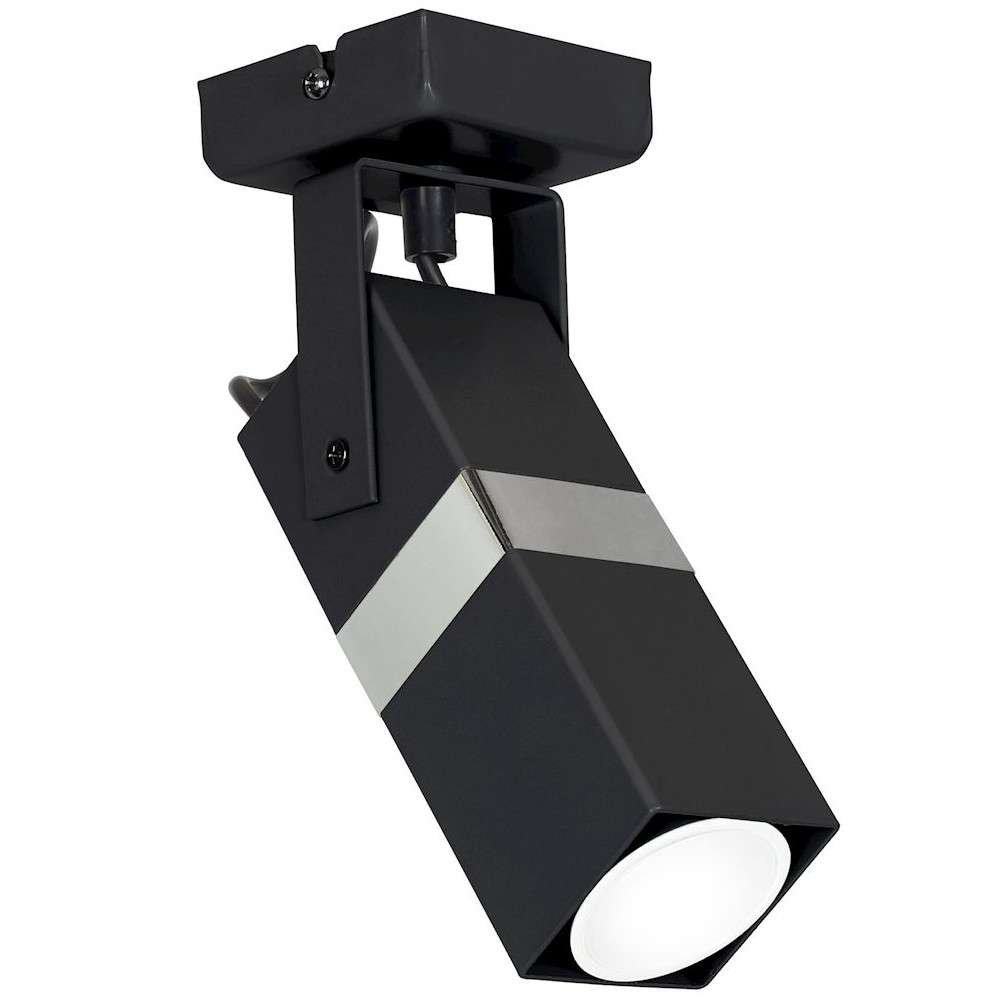 Milagro Kinkiet VIDAR BLACK/CHROME 1xGU10 MLP6285