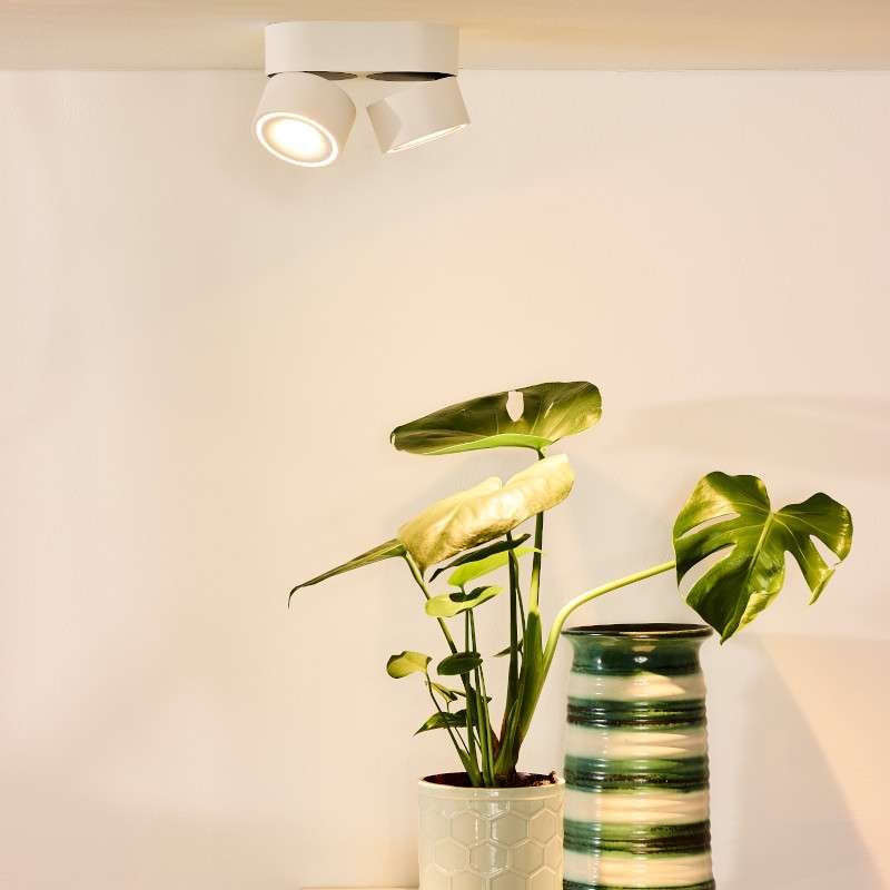Lucide YUMIKO Lampa Sufitowa LED Biały 2-punktowe Nowoczesny Obszar wewnętrzny YUMIKO Czas dostawy od 10-14 dni roboczych 35911/16/31