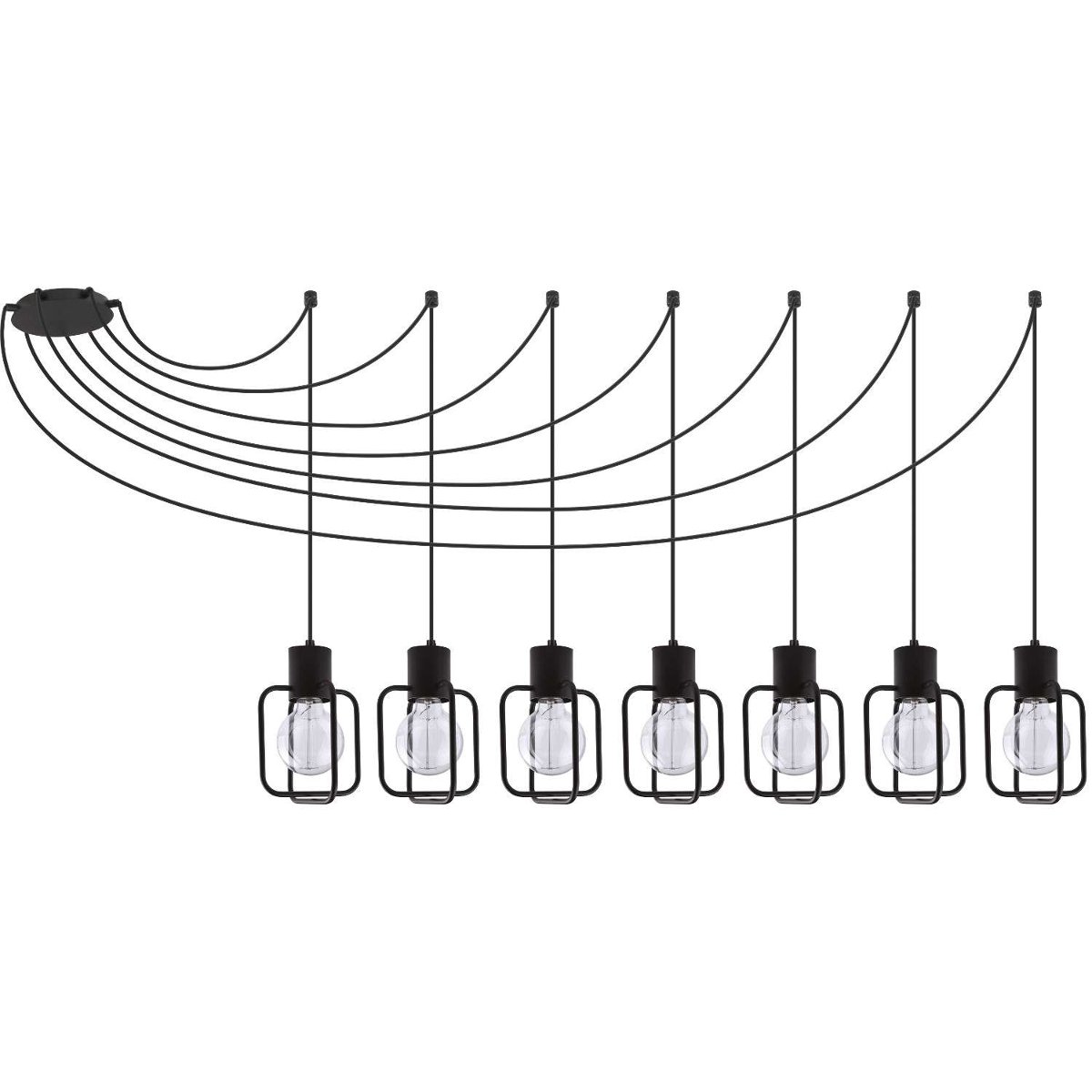 Фото - Люстра / світильник Sigma Lighting AURA 31109 lampa wisząca 7x60W/E27 