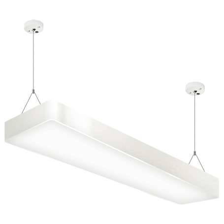 Zdjęcia - Żyrandol / lampa iDeus LAMPA wisząca FLARA 03631  metalowa OPRAWA prostokątny zwis LED 24W 4 