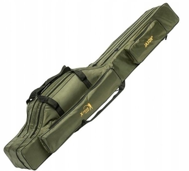 POKROWIEC WĘDKARSKI 140cm JAXON 3+2 komory KARP