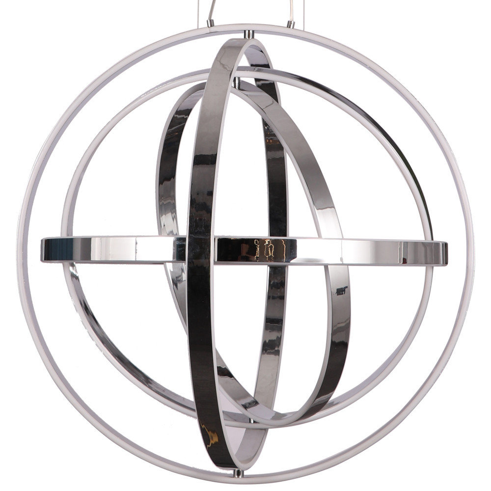 Milagro COPERNICUS LED CHROME ML6149 5500lm 3000K 260W chromowana lampa wisząca LED ML 6149