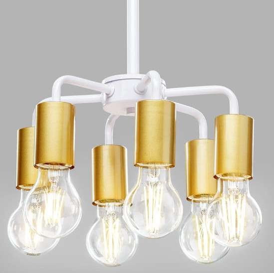 Auhilon Deco Lighting Lampa wisząca INGA 6pł WH auhilon_5328