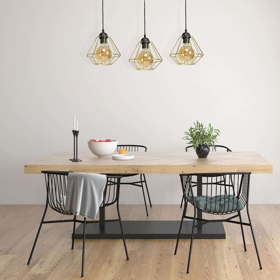 Milagro MLP6271 LUPO BLACK/GOLD 3xE27