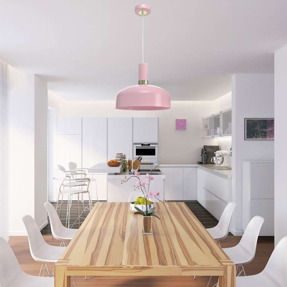 Milagro Lampa wisząca MALMO PINK 1xE27 MLP6199