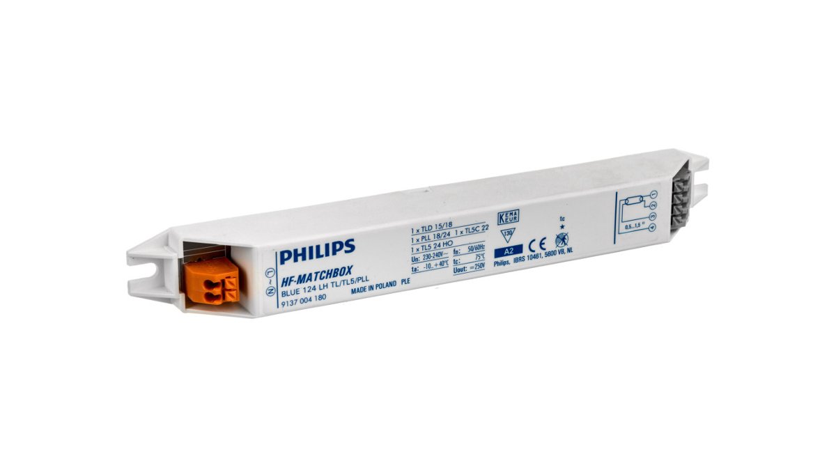 Philips HF-Matchbox Blue 124 LH TL/TL5/PL-L 230-240V 8711500536402
