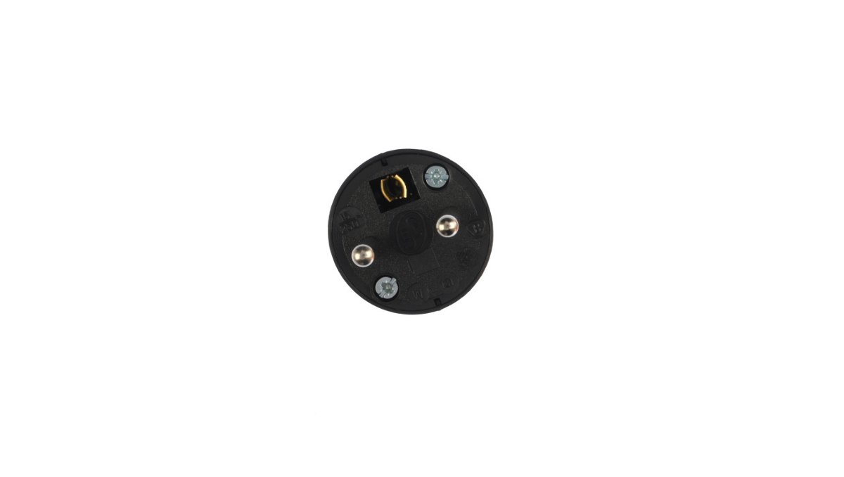 Wtyczka z uziemieniem 16A W-131 czarna marki SCHNEIDER ELECTRIC. (W13105)