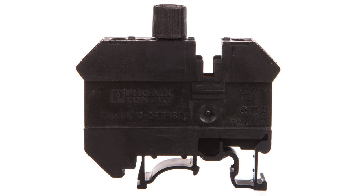 Phoenix Contact Złączka bezpiecznikowa 16mm2 czarna 10A G 5x20 UK10-DREHSI 5x20 3005109 3005109