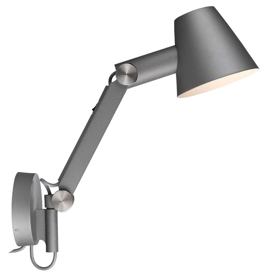 Nordlux Ruchoma lampa ścienna CULT, szara