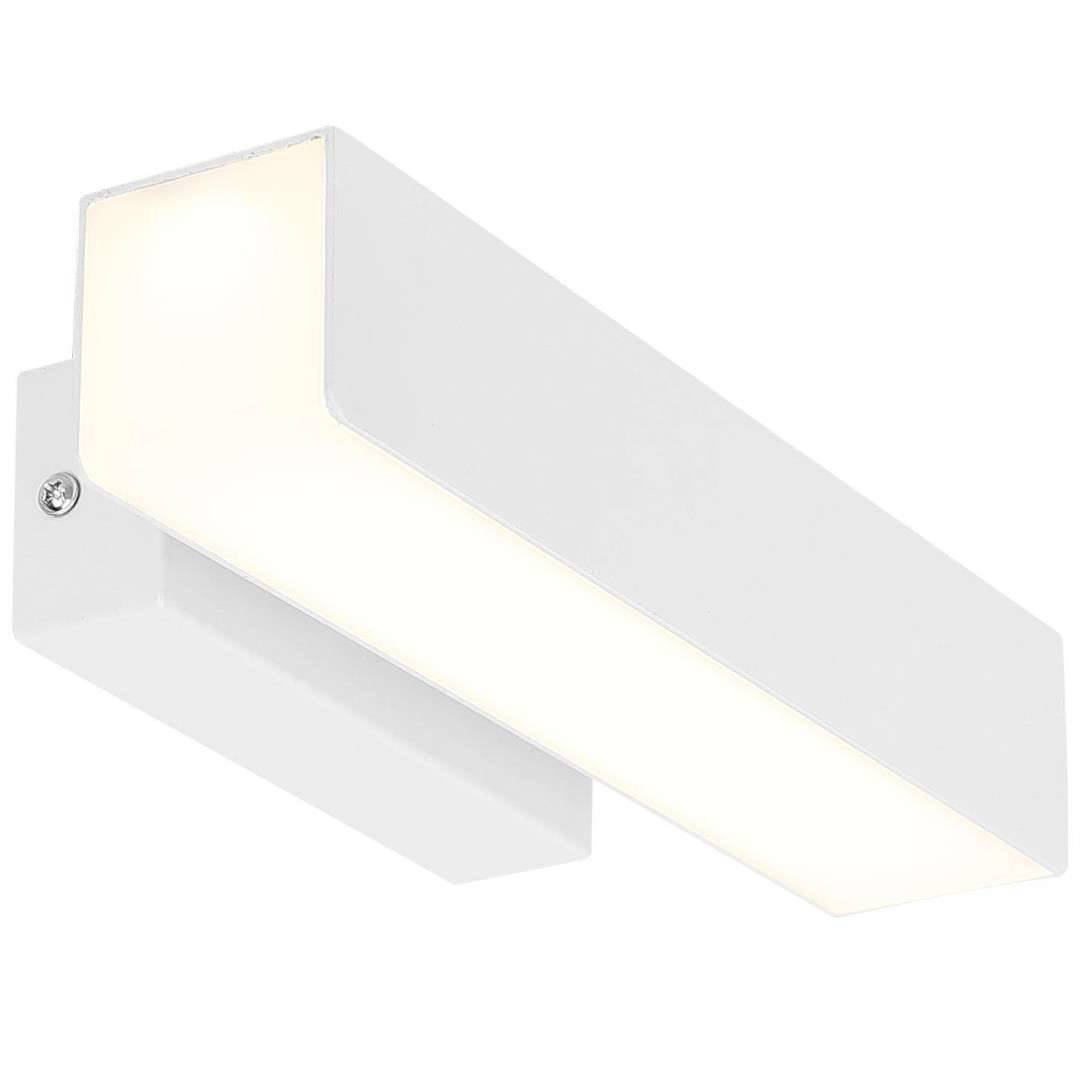 Candellux Lighting biały kinkiet LED 10W barwa neutralna LANDER nowoczesna lampa ścienna 21-25814