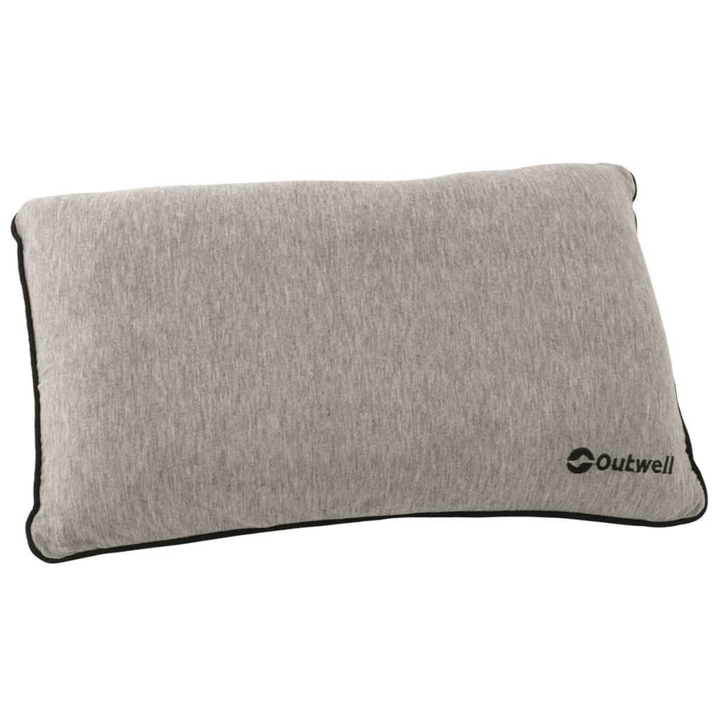 Oase Outdoors Outwell Poduszka 42x26x6 cm, pianka Memory Foam, szara, 230075 230075