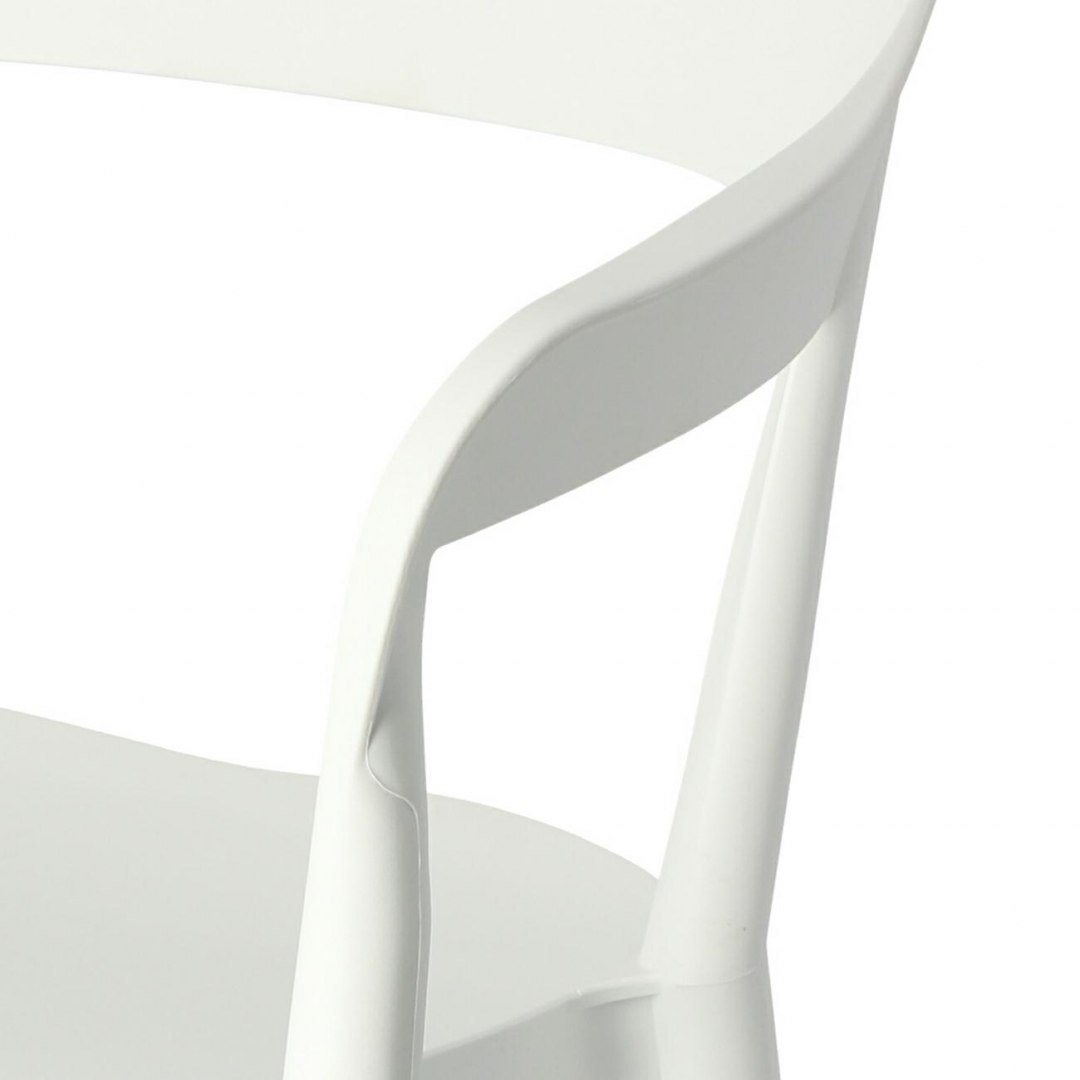 Intesi Krzesło Bow białe F-175106