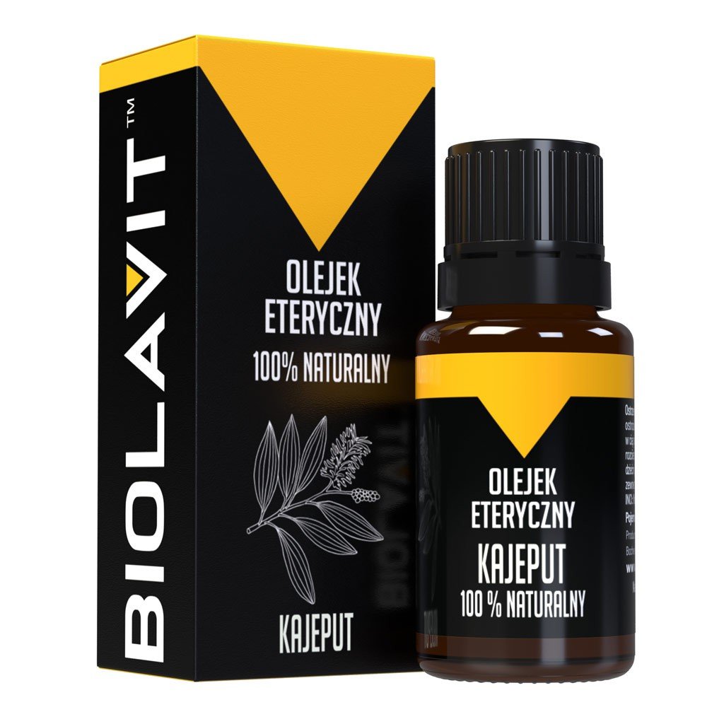 Biolavit Biolavit Biolavit Olejek eteryczny kajeputowy 10 ml OET-KAJ-10