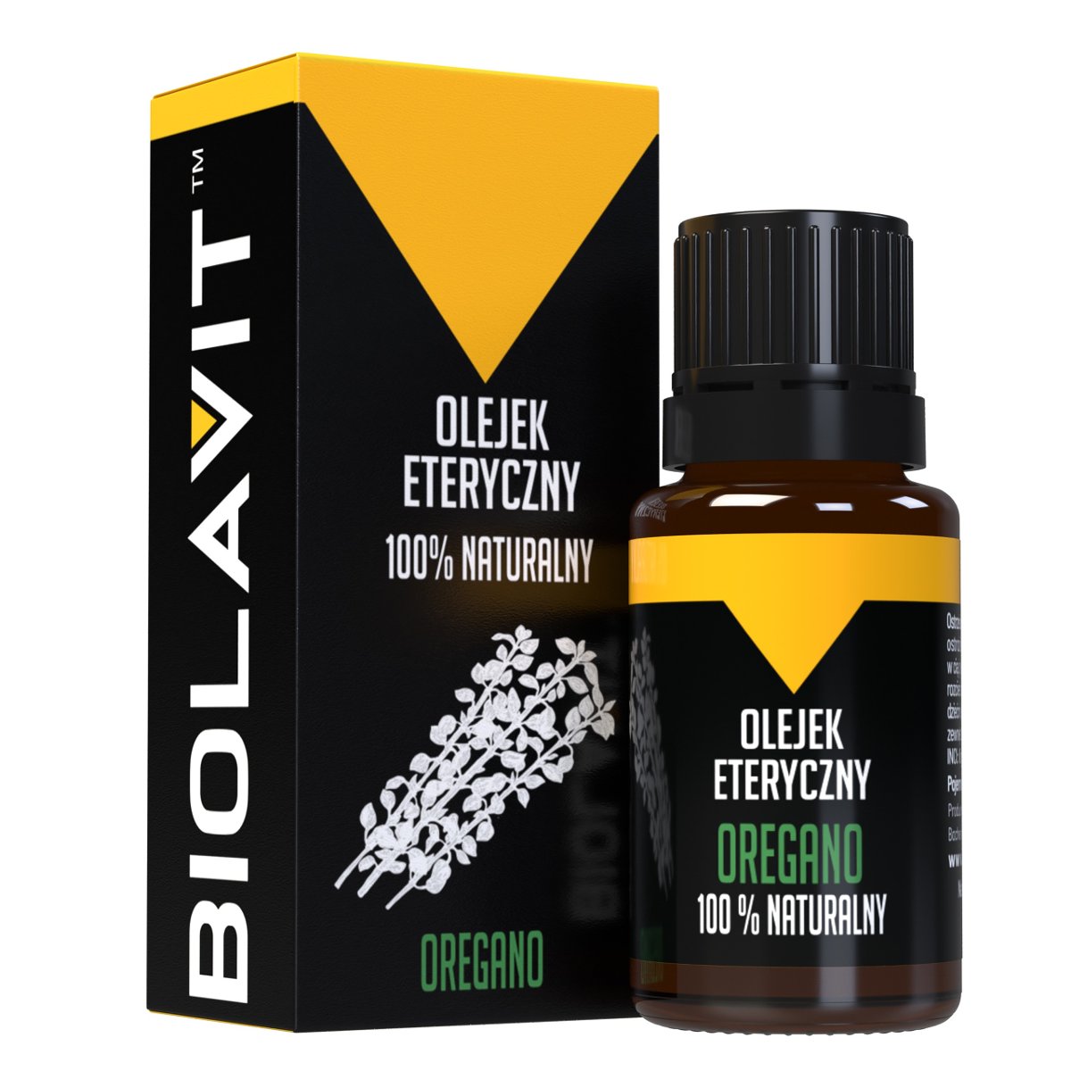 Biolavit Biolavit Biolavit Olejek eteryczny oregano 10 ml OET-ORG-10
