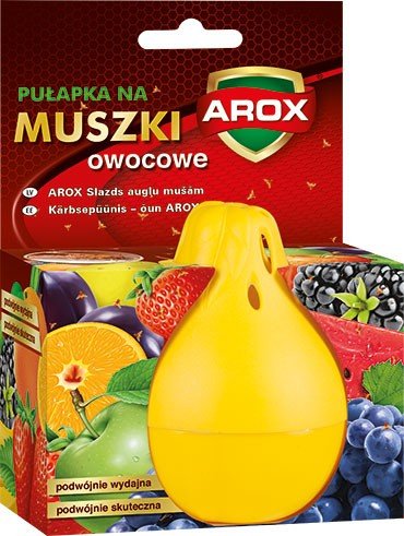 AROX pułapka gruszka na muszki owocówki