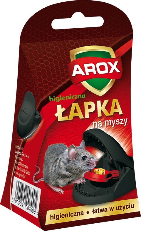 AROX AROX PUŁAPKA NA MYSZY PLASTIKOWA 700