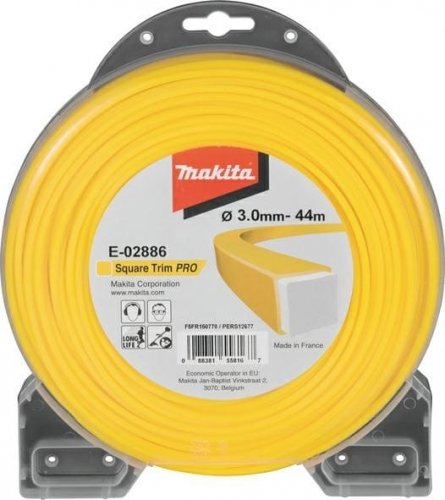 Makita żyłka nylonowa kwadrat 3,0mm/ 44m