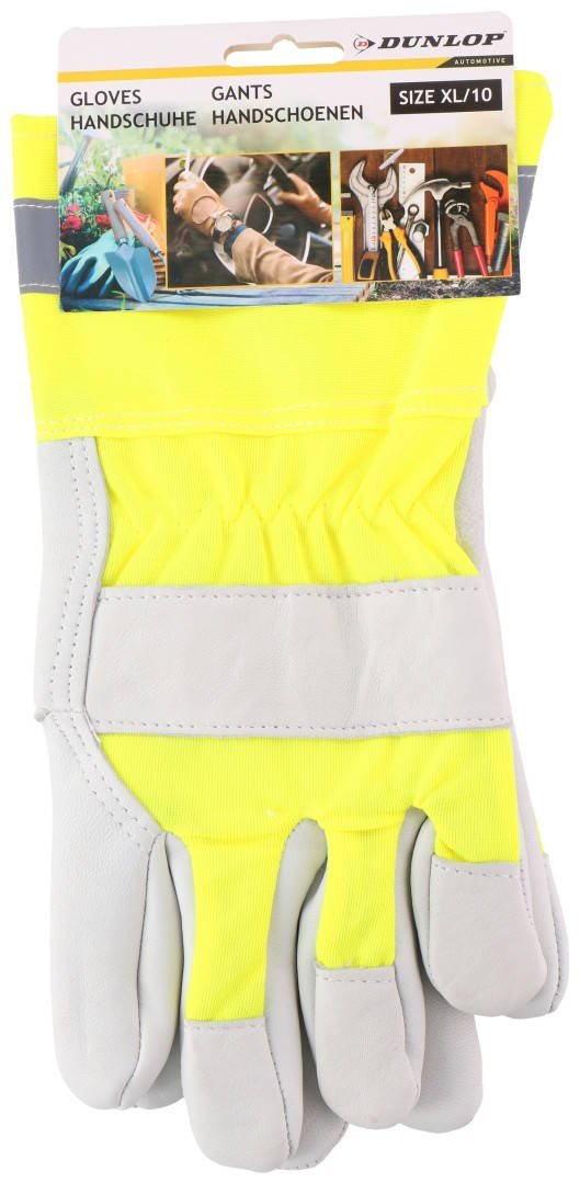 Dunlop Rękawice ochronne z odlbaskową nakładką Dunlop XL E-07790