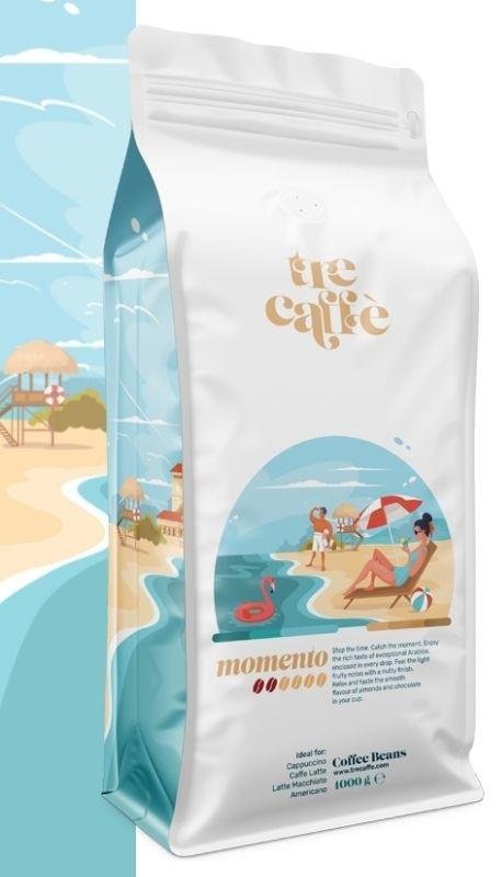 Kawa ziarnista Tre Caffe Momento 1kg
