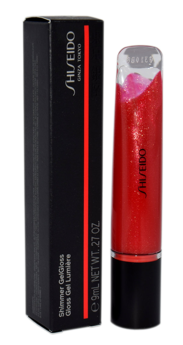 Shiseido Crystal Gelgloss Shimmer 07 Shin-Ku Red